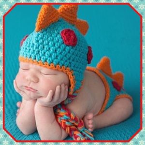 👼🏼New👼🏼🦖Baby Dinosaur Photo Prop Set🦖👼🏼